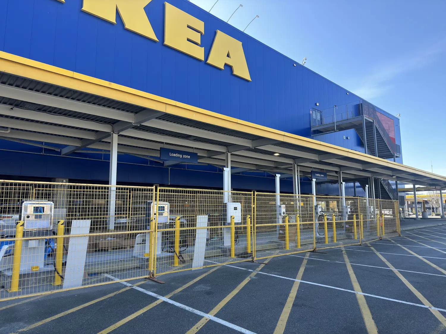 Amor Energy EV charging installation at IKEA Richmond